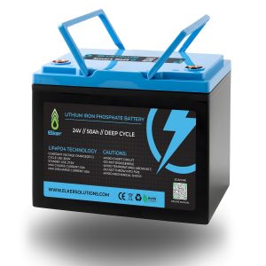 LiFePO4 Lithium Battery 24v 50Ah with Bluetooth and BMS